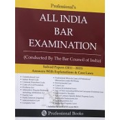 Professional's  All India Bar Examination [AIBE] Solved Papers 2011-2021 | Professional Books 2023